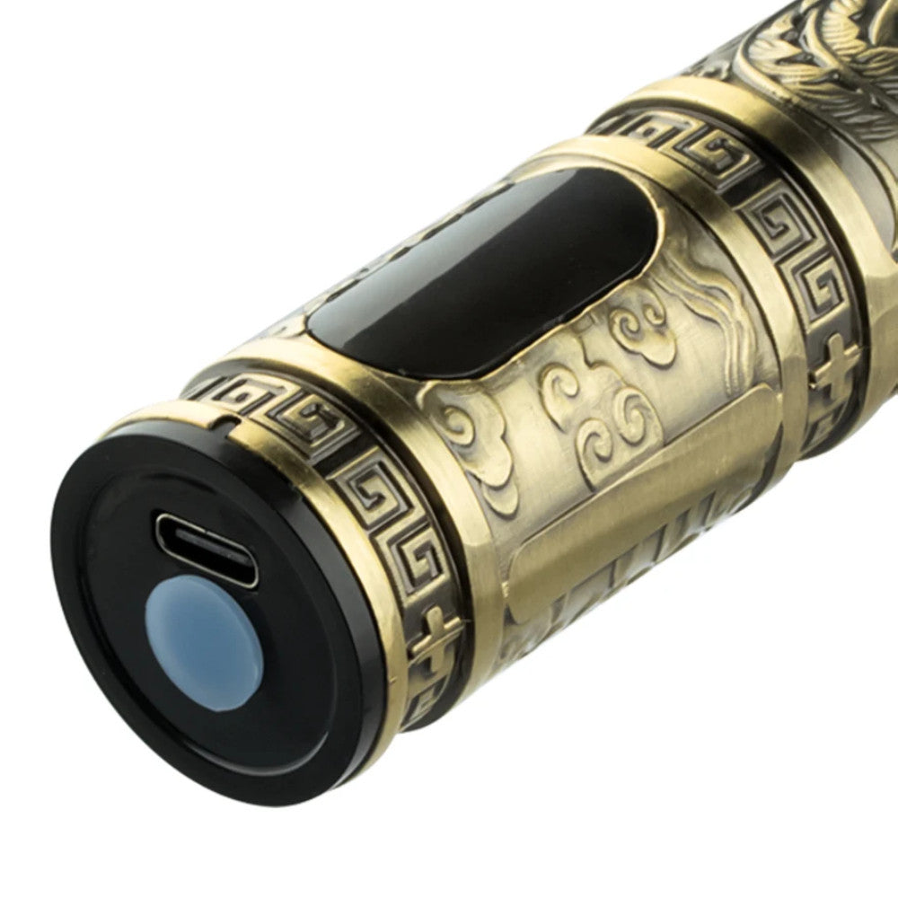 Багатофункціональна машинка для стрижки волосся та бороди RAF R431 з 4 насадками, від USB / Бездротова машинка для стрижки волосся