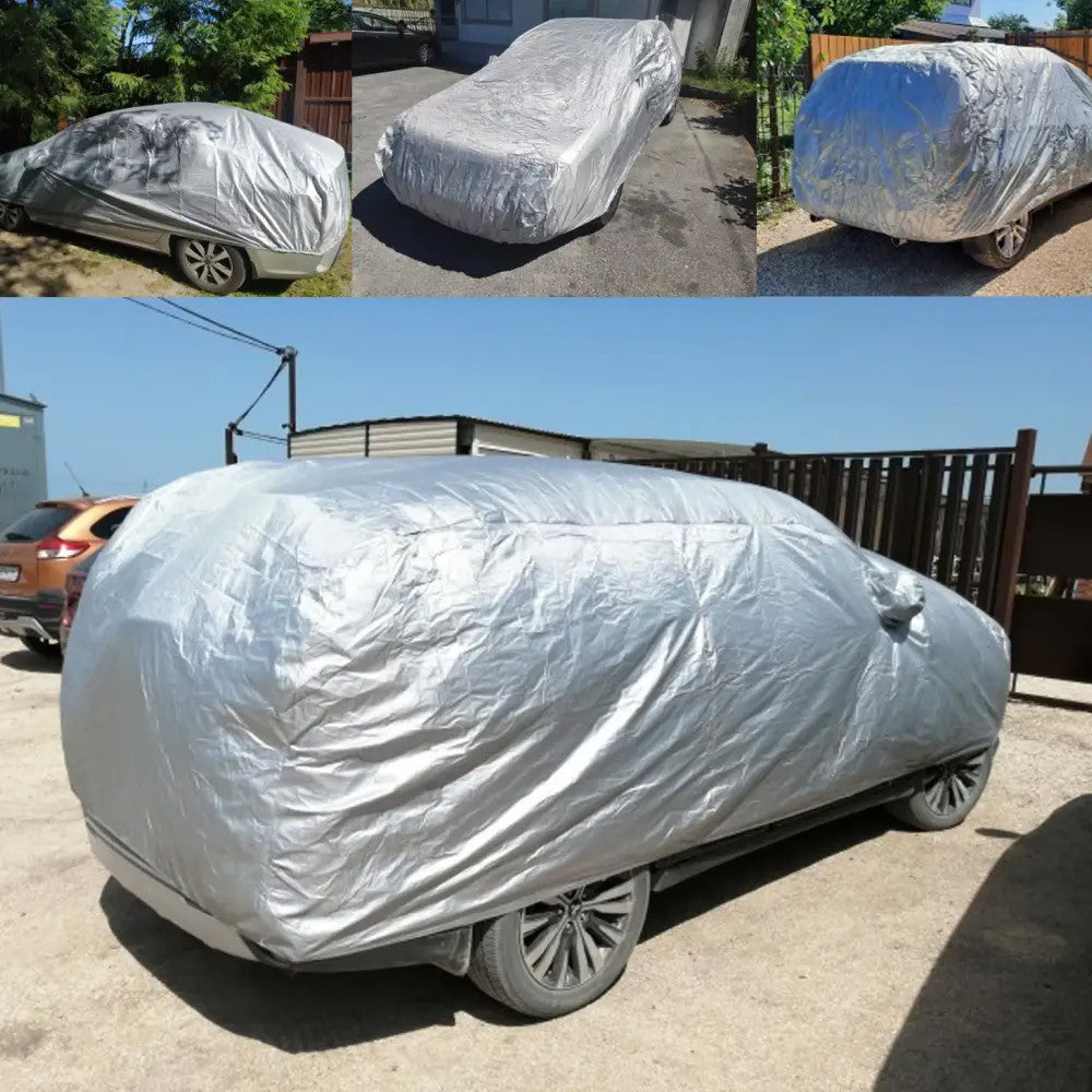 Автомобільна накидка від дощу і пилу, 540*175*150см / Захисний чохол на седан / Захисний тент на машину