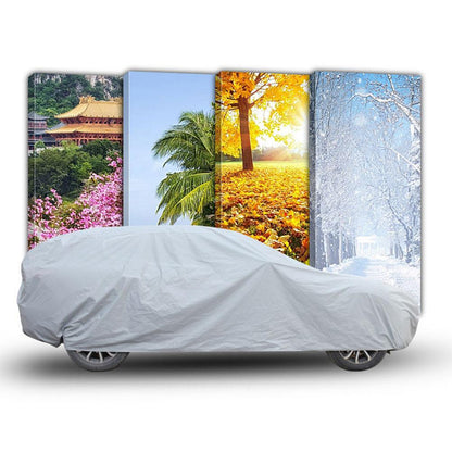 Автомобільна накидка від дощу і пилу, 540*175*150см / Захисний чохол на седан / Захисний тент на машину