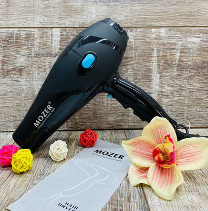 Професійний фен для волосся, 6000 Вт, 2 насадки, Mozer MZ 3100 / Сушарка для волосся