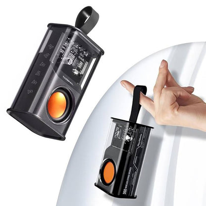 Портативна Bluetooth колонка 5Вт SPS A036 / Прозора бездротова колонка з підсвічуванням