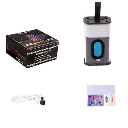 Портативна Bluetooth колонка 5Вт SPS A036 / Прозора бездротова колонка з підсвічуванням