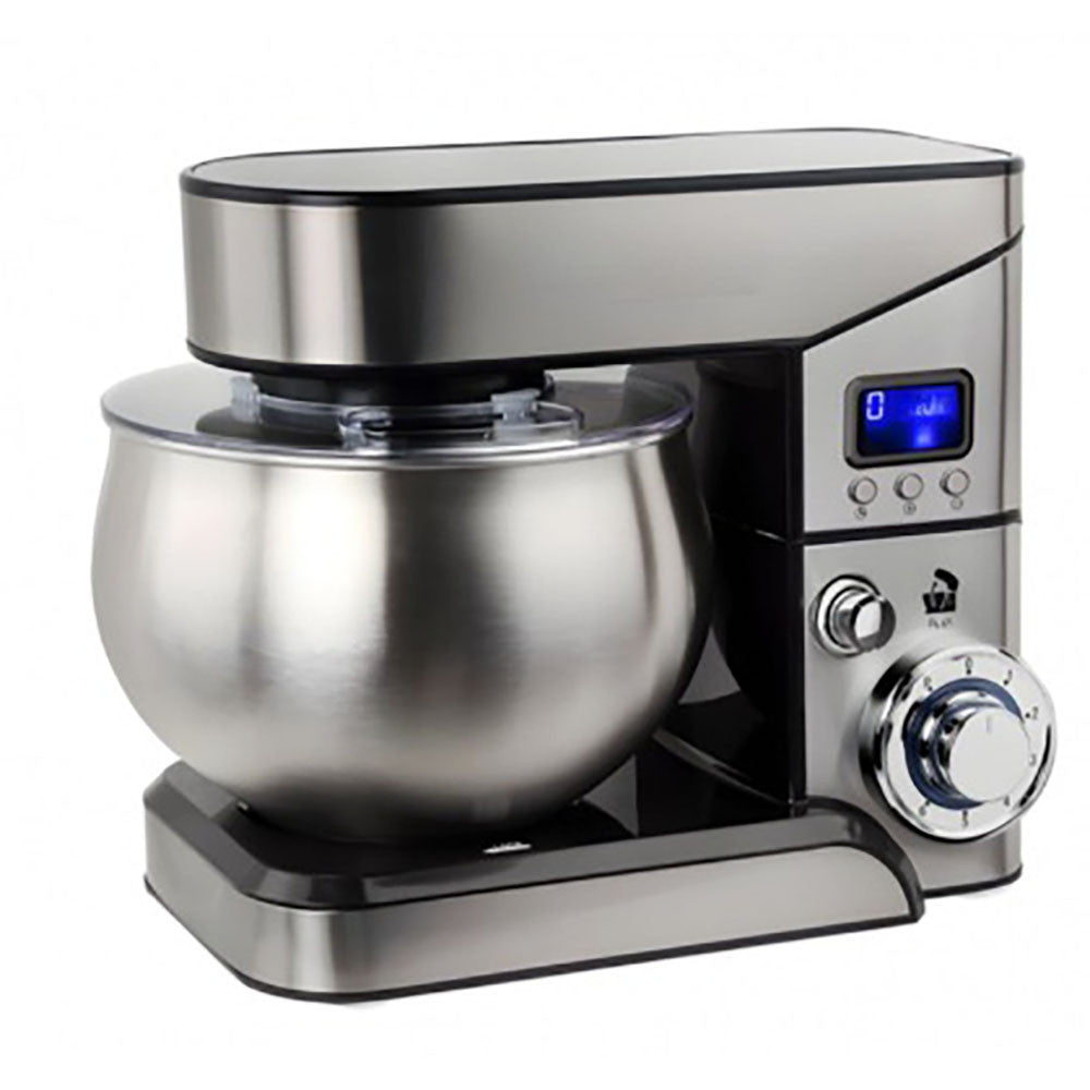 Міксер планетарний з чашею 6л, 4000Вт, 6 швидкостей / Кухонний тістоміс / Тістоміс міксер