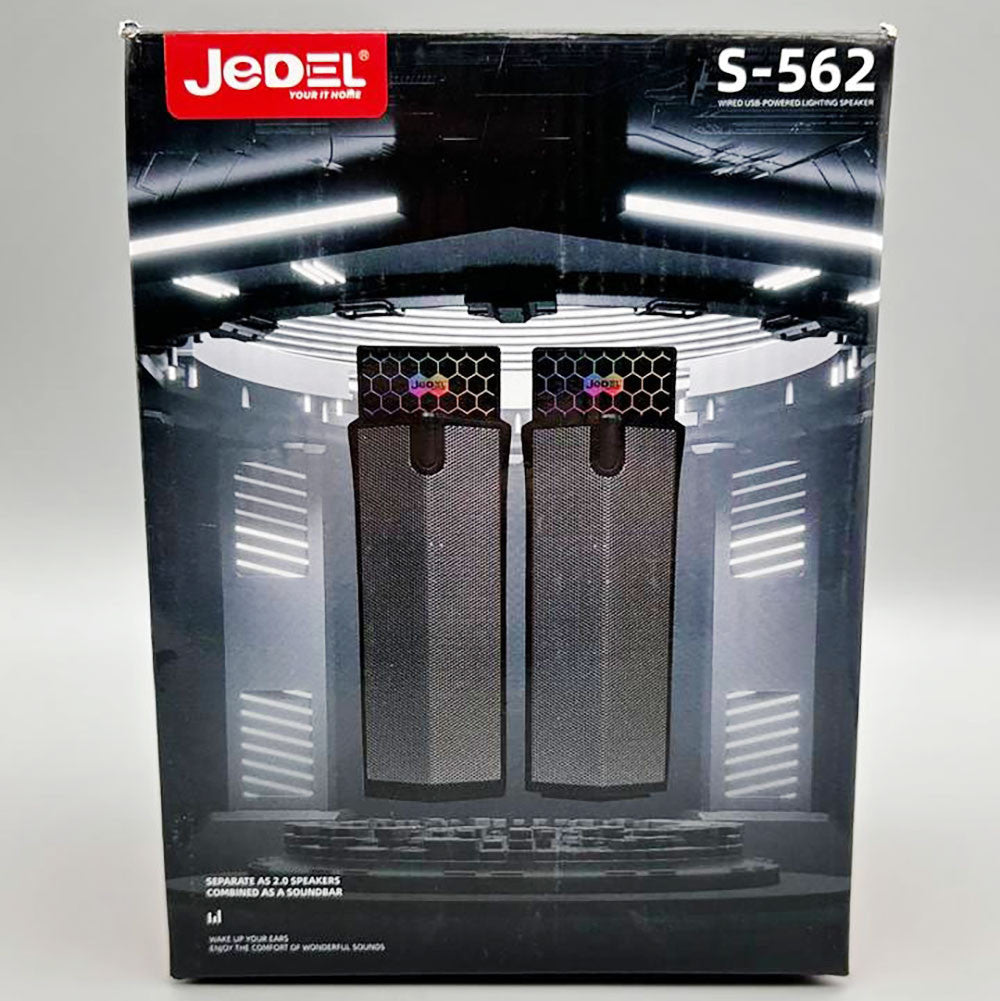 Акустична система 6Вт стерео, USB, JEDEL S562 / Акустична система для ПК