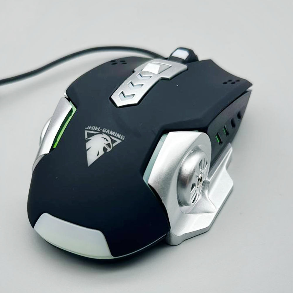 Ігрова миша JEDEL GM880 з підсвічуванням, USB, 3600 DPI / Комп'ютерна маніпулятивна миша