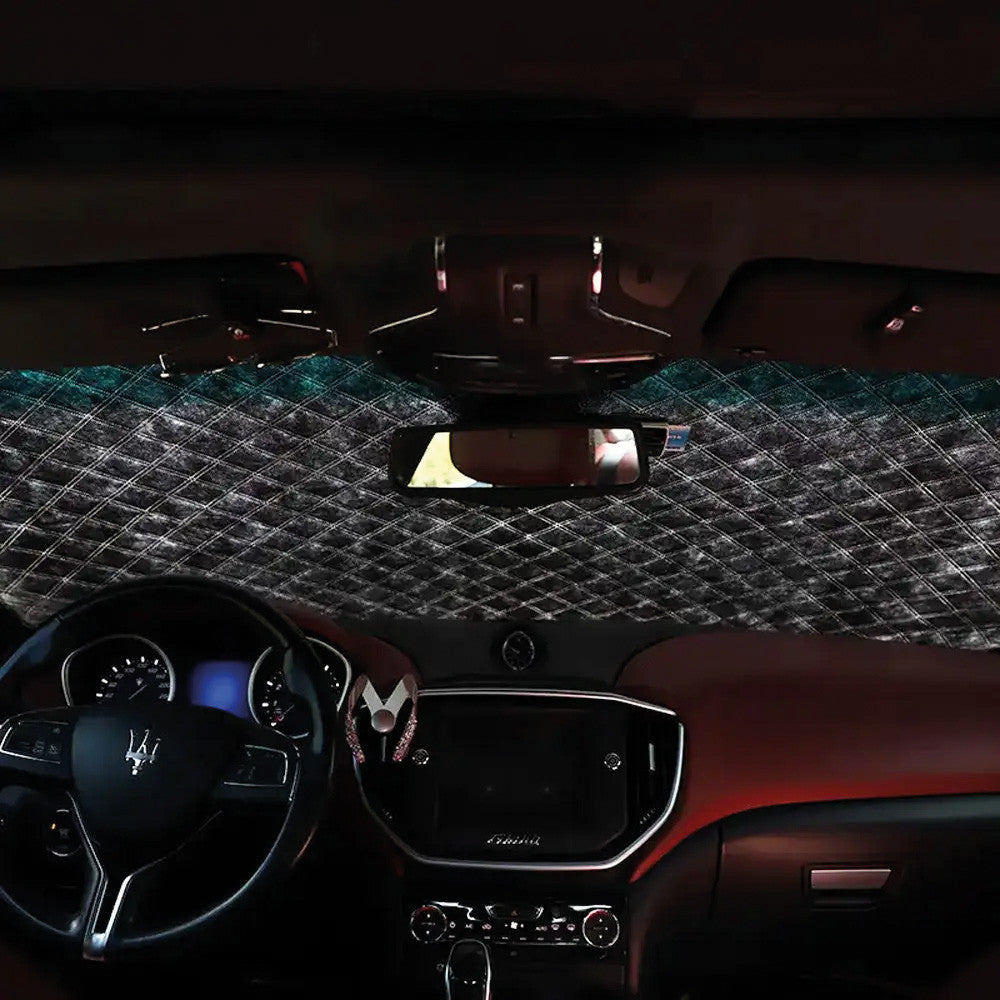 Сонцезахисна накидка на лобове скло авто, 150х110см / Захисний чохол для лобового скла автомобіля