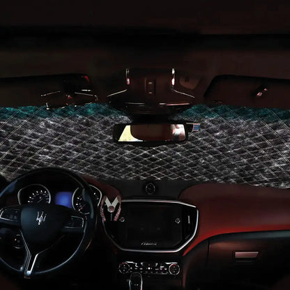 Сонцезахисна накидка на лобове скло авто, 150х110см / Захисний чохол для лобового скла автомобіля