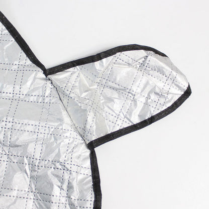 Сонцезахисна накидка на лобове скло авто, 150х110см / Захисний чохол для лобового скла автомобіля