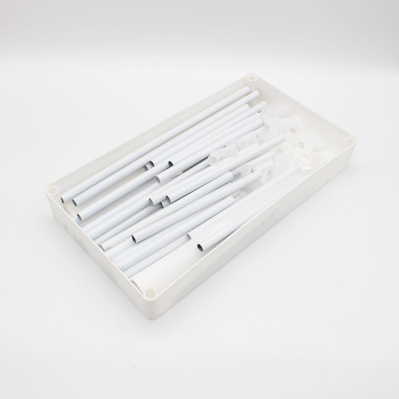 Полка-етажерка на 5 ярусів (98×38×21см), SKLM-15 / Стелаж-етажерка з полицями / Етажерка в ванну