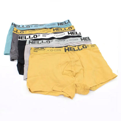 Набір чоловічих трусів, 5 шт, S / Нижня білизна для чоловіків / Чоловічі труси-боксери / Труси шорти