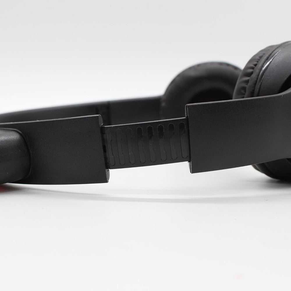 Бездротові Bluetooth навушники з котячими вушками та підсвічуванням Cat Miu Star P47 Чорний / Дитячі навушники