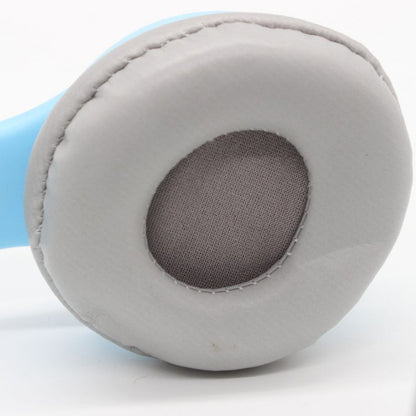 Бездротові Bluetooth навушники з котячими вушками та підсвічуванням Cat Miu Star P47 Блакитний / Дитячі навушники