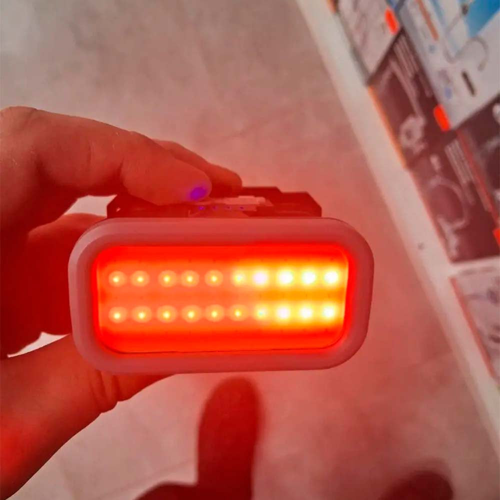 Налобний ліхтар (біле та червоне світло), від USB, KX309-Cob / Налобний ліхтарик / Ліхтар на голову
