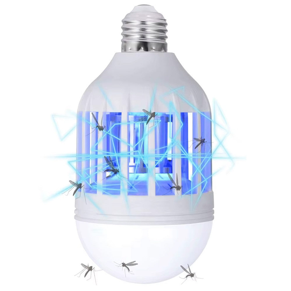 Світлодіодна лампа-приманка для комах Zapp Light, Білий / Електрична лампочка-знищувач мух та комарів