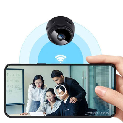 Бездротова WiFi міні камера Full HD, A9 / Універсальна IP камера відеоспостереження на акумуляторі
