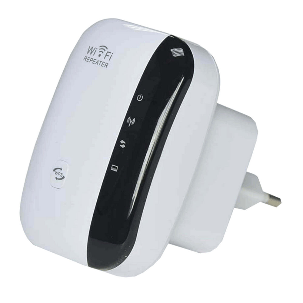 Підсилювач WiFi сигналу до 300 Мбіт/с, 2,4G, МТ02 / Бездротовий wifi репітер в розетку / Розширювач діапазону