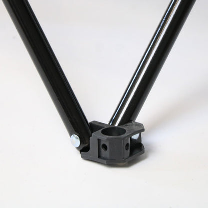 Стілець туристичний розкладний до 100 кг, Темно синій / Складаний стілець, крісло для походів в чохлі