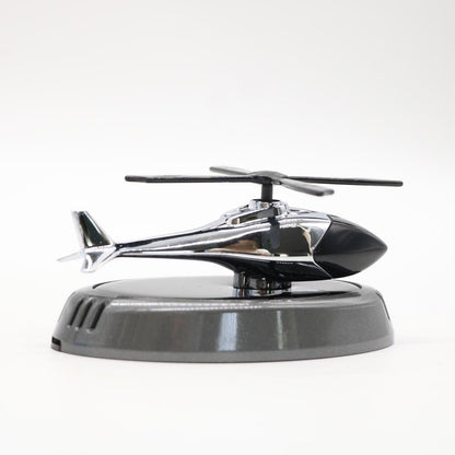 Автомобільний ароматизатор Вертоліт з роздувом на сонячній панелі, Чорний / Пахучка в авто / Ароматизатор в машину