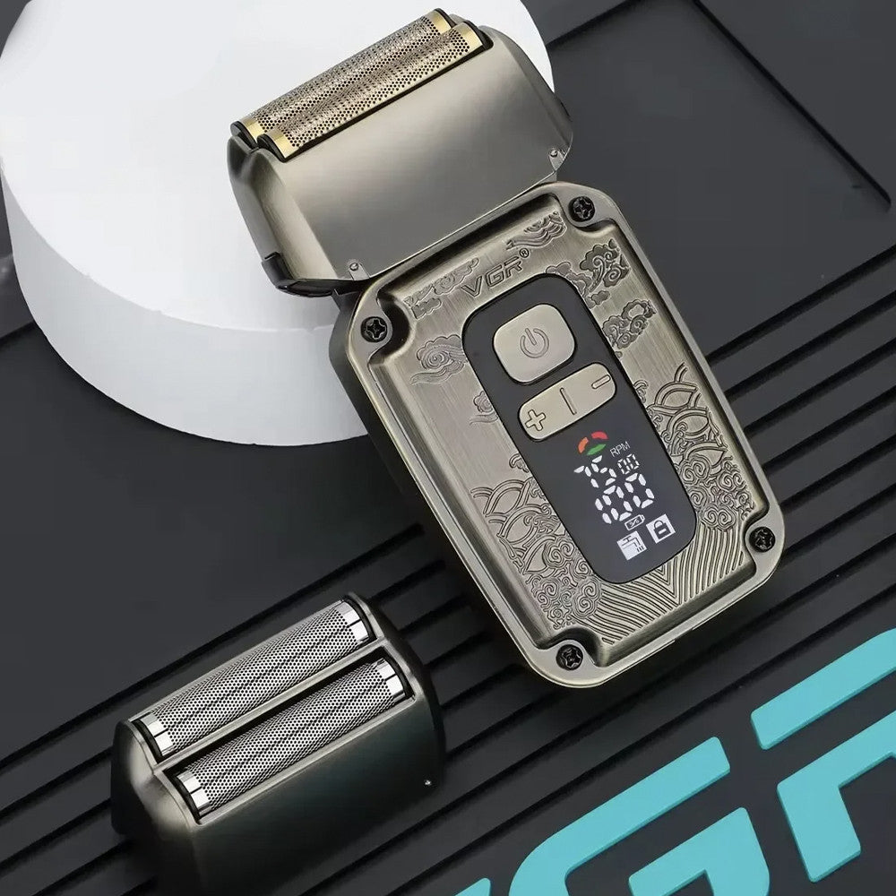 Електробритва шейвер VGR V-337 для сухого та вологого гоління / Акумуляторна бритва / Бритва електрична