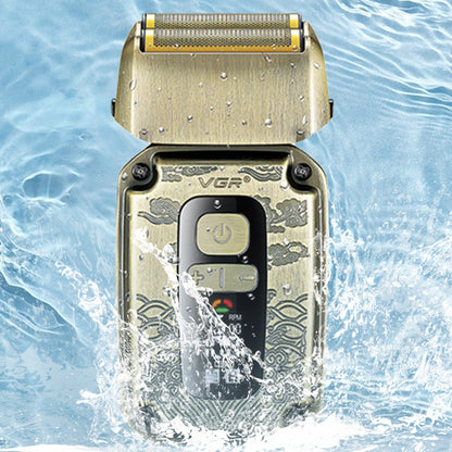 Електробритва шейвер VGR V-337 для сухого та вологого гоління / Акумуляторна бритва / Бритва електрична