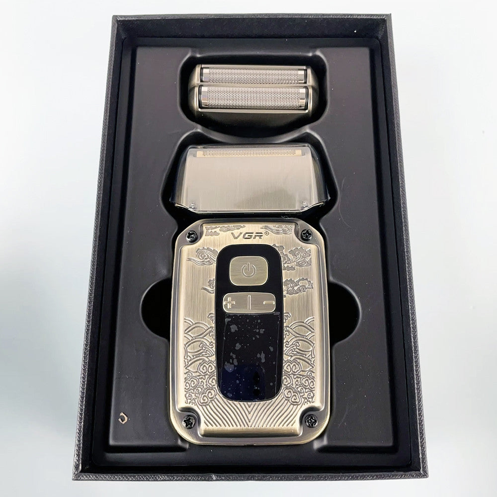 Електробритва шейвер VGR V-337 для сухого та вологого гоління / Акумуляторна бритва / Бритва електрична