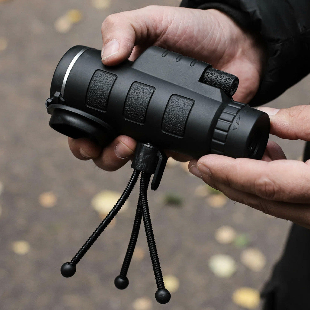 Монокуляр TELESCOPE KL-1040: 40x60 з триногою та адаптером для смартфона / Телефонний монокуляр