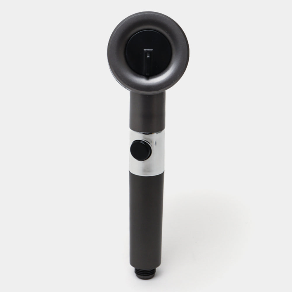 Насадка лійка для душу 3 режими + 1 фільтр, Графіт / Масажна лійка душова / Водозберігаюча душова лійка