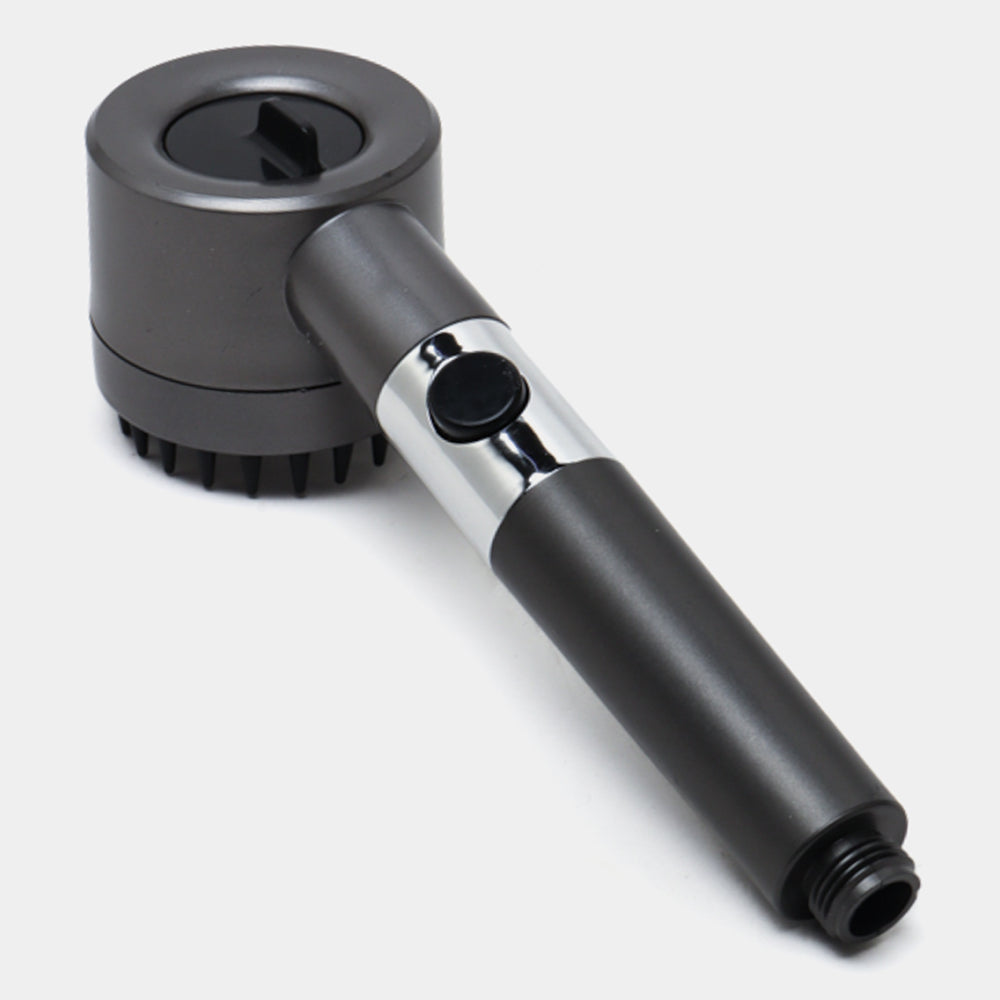 Насадка лійка для душу 3 режими + 1 фільтр, Графіт / Масажна лійка душова / Водозберігаюча душова лійка