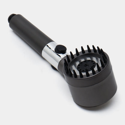 Насадка лійка для душу 3 режими + 1 фільтр, Графіт / Масажна лійка душова / Водозберігаюча душова лійка