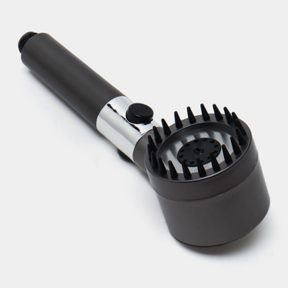 Насадка лійка для душу 3 режими + 1 фільтр, Графіт / Масажна лійка душова / Водозберігаюча душова лійка