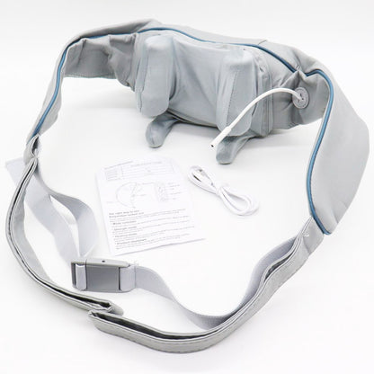 Масажер для шиї з підігрівом, 3 режими, від USB, XL-653 / Ударний електромасажер / Масажер для спини