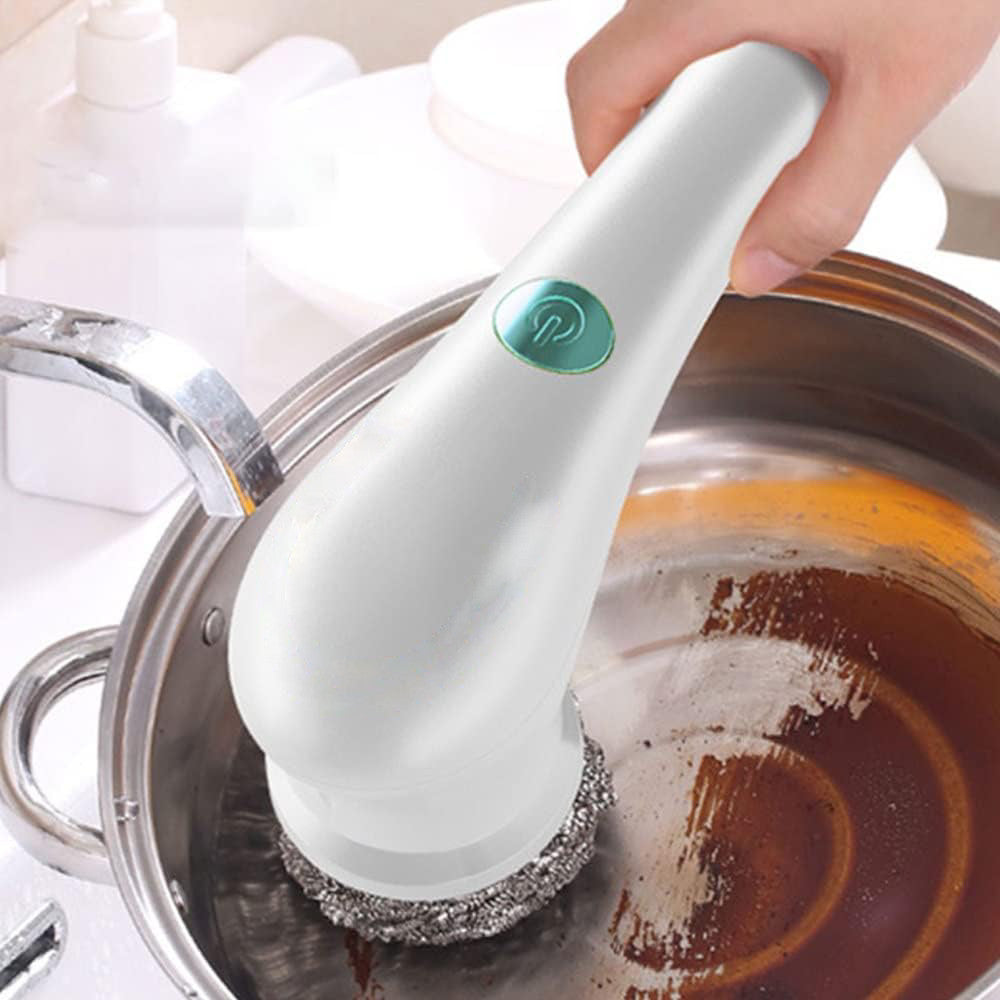 Електрична щітка для прибирання з 5 насадками,Magic Brush, з USB / Бездротова електрощітка