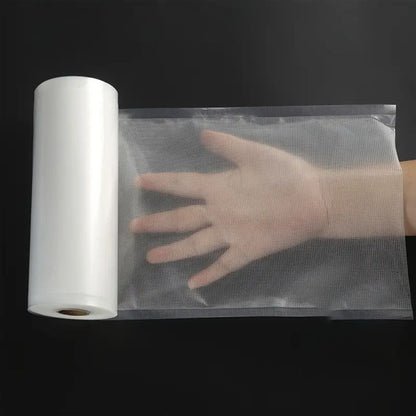 Пакети для вакууматора в рулонах 5м х 28см, 1 рулон / Вакуумні рулонні пакети для зберігання їжі