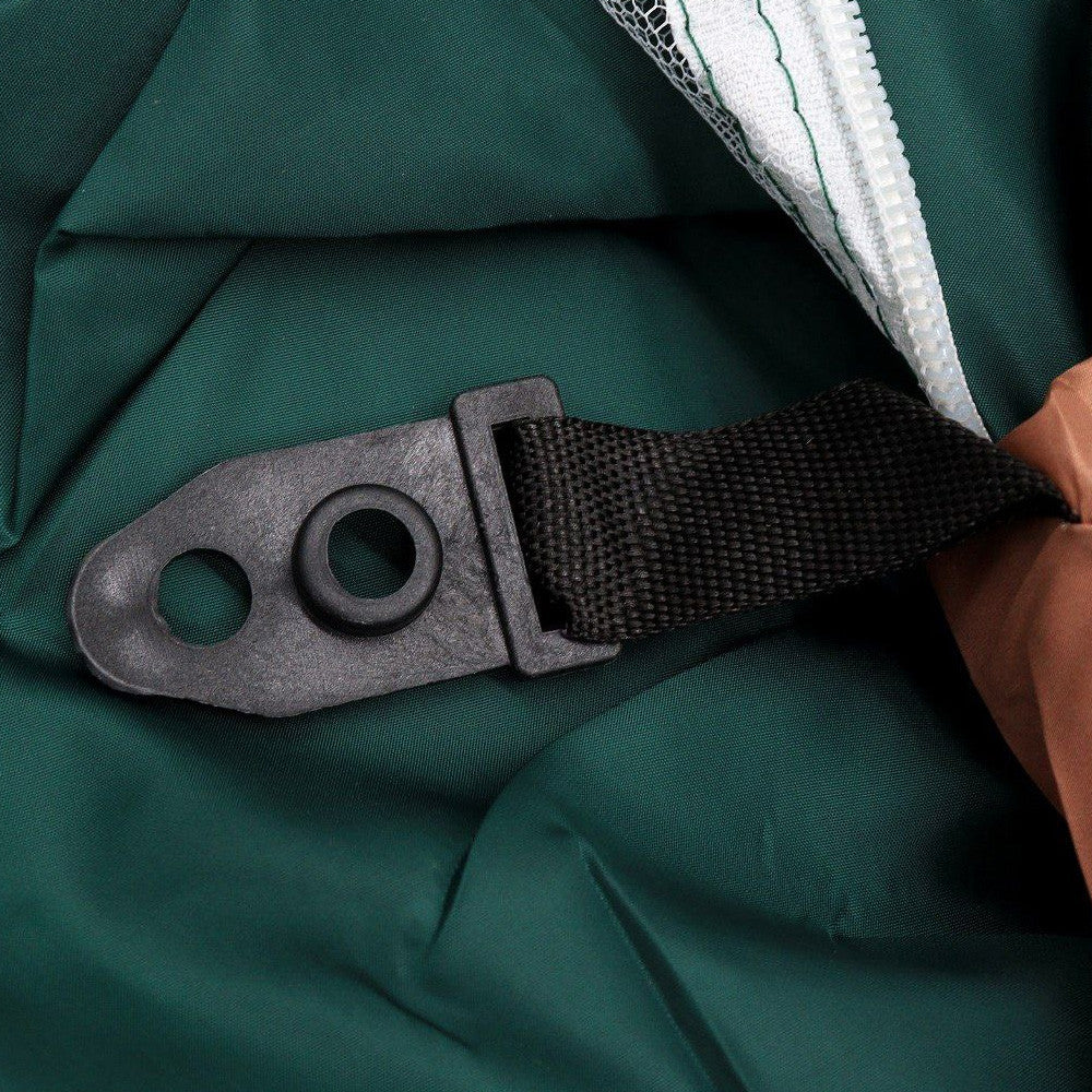 Одномісний туристичний намет 200х100 см, Зелений / Кемпінговий намет на 1 особу / Намет для відпочинку