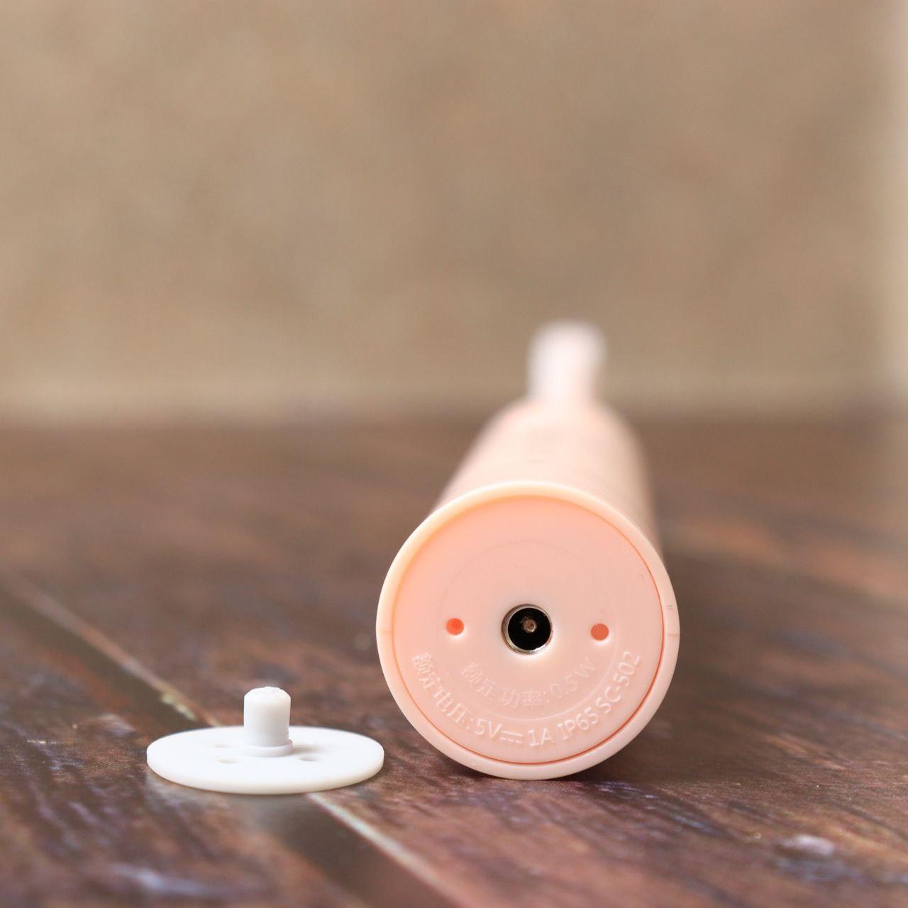 Ультразвукова зубна щітка з 4-ма насадками, Х-3, Рожева / Електрична зубна щітка