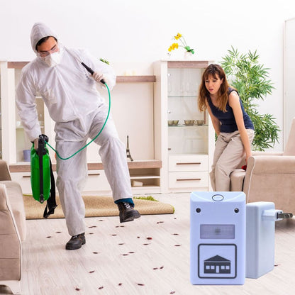 Електромагнітний відлякувач гризунів і комах 220В, RIDDEX / Ультразвуковий відлякувач від шкідників