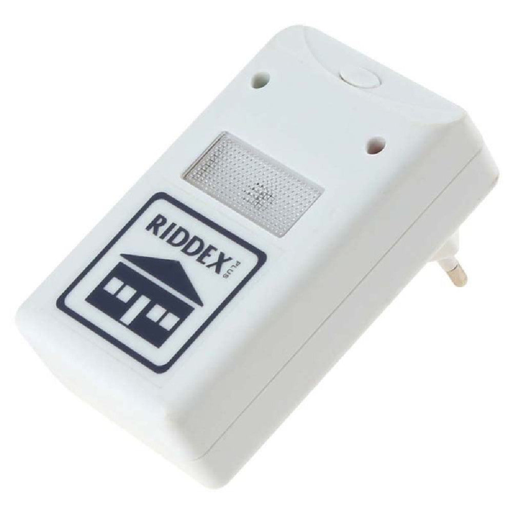 Електромагнітний відлякувач гризунів і комах 220В, RIDDEX / Ультразвуковий відлякувач від шкідників