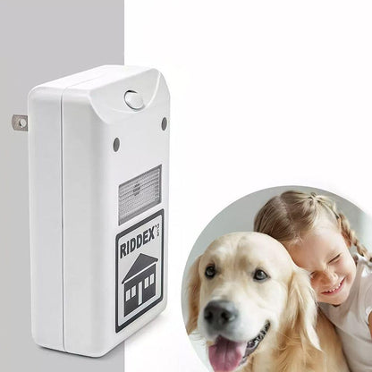 Електромагнітний відлякувач гризунів і комах 220В, RIDDEX / Ультразвуковий відлякувач від шкідників