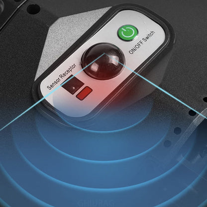 Сонячний ліхтар 360 LED W789A-6 з датчиком руху/Світильник на стовп