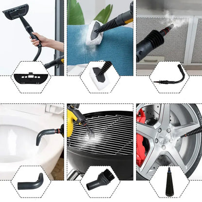 Портативний пароочисник 7в1 DF-001 / Відпарювач з функцією пароочисника