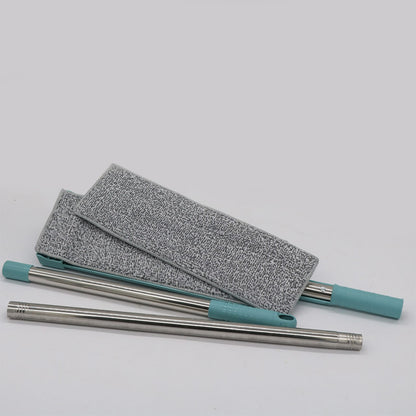 Швабра стрічка для швидкого прибирання з віджиманням і насадкою Spin Mop 360, Бірюзова / Швабра з самовіджимом