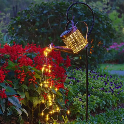 2шт Садовий ліхтар на сонячній батареї, 80 см Fairy lamp / Світильник садовий / Вуличний ліхтар