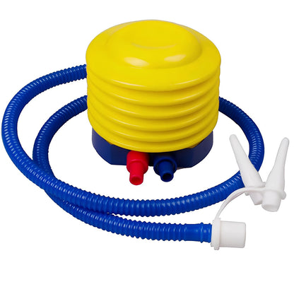 Надувний диван з пуфом Air Sofa - 116х98х83см, Блакитний / Надувне крісло з пуфом