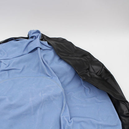 Надувний диван з пуфом Air Sofa - 116х98х83см, Блакитний / Надувне крісло з пуфом