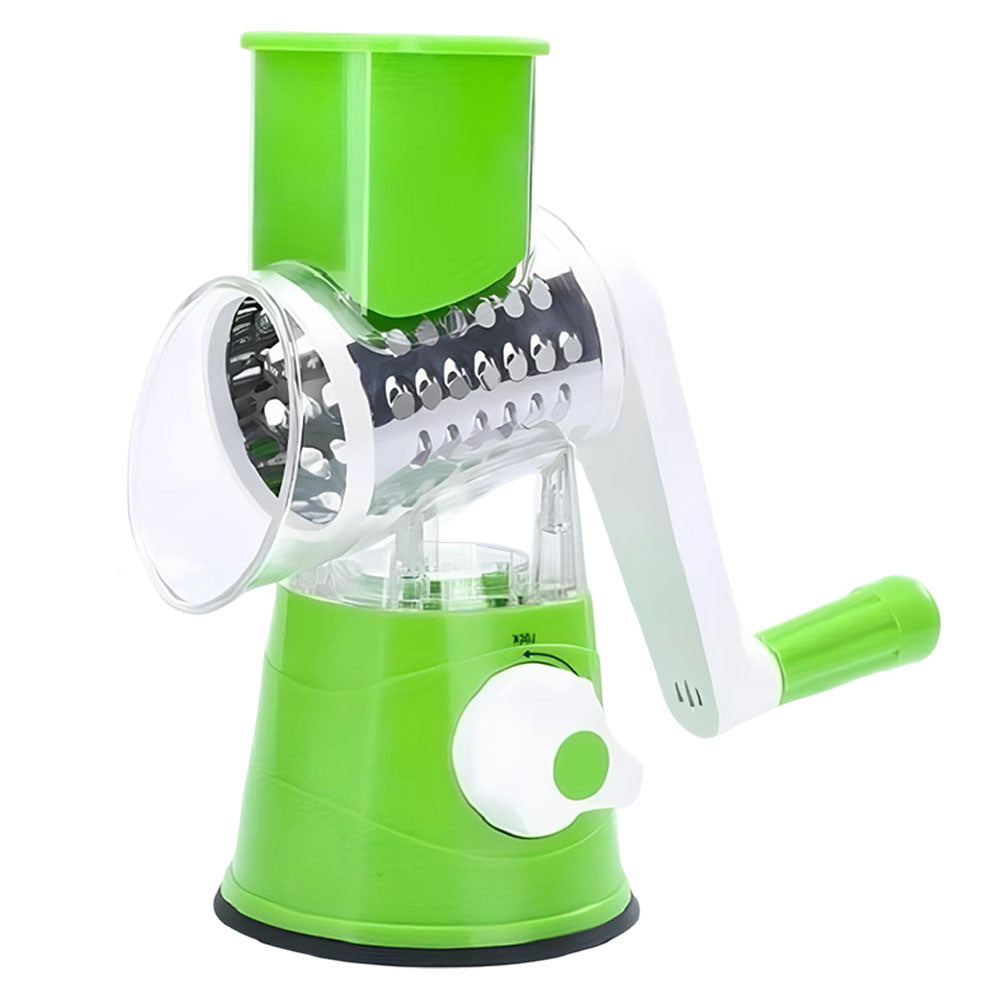 Овочерізка мультислайсер для овочів та фруктів Kitchen Master, Зелений / Ручна овочерізка / Терка слайсер