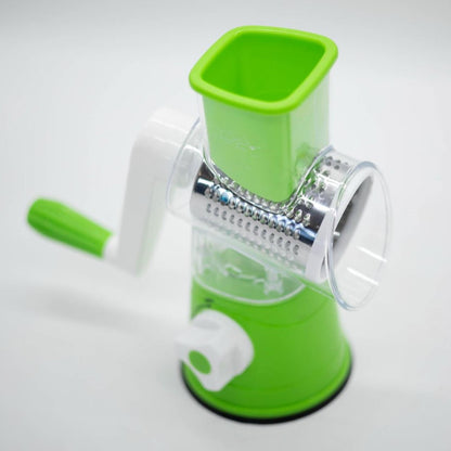 Овочерізка мультислайсер для овочів та фруктів Kitchen Master, Зелений / Ручна овочерізка / Терка слайсер