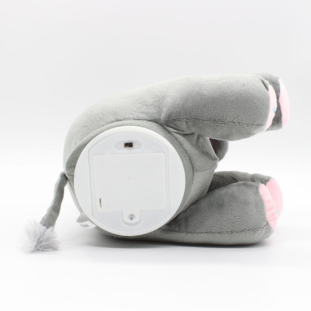 М'яка іграшка Слоник грає в хованки 35см, від батарейок / Інтерактивна іграшка Слон / Іграшка слоник плюшевый