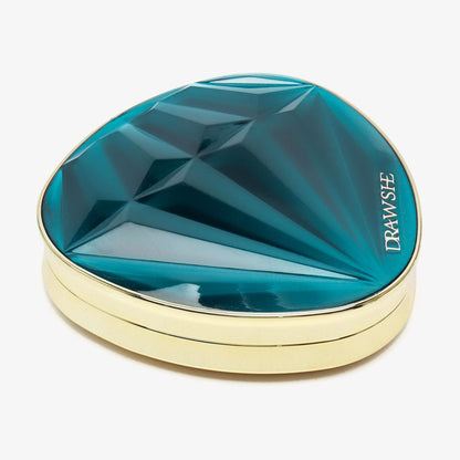 Триколірний кушон для обличчя Drawshe + спонж 10мл / Зволожуючий тональний кушон / Крем-пудра кушон