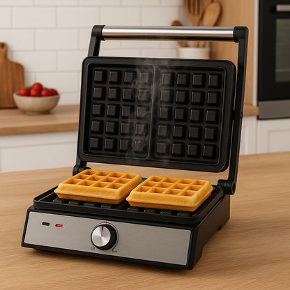 Електрогриль 2в1 SK-08092, 1500 Вт / Притискний електрогриль / Вафельниця електрична