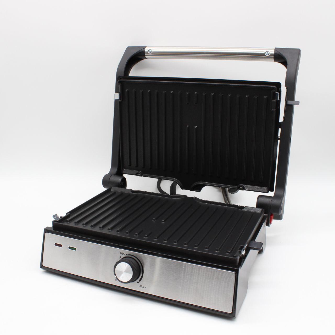 Електрогриль 2в1 SK-08092, 1500 Вт / Притискний електрогриль / Вафельниця електрична